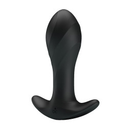12 Fonksiyon 10,4 cm Titreşimli Silikon Anal Plug