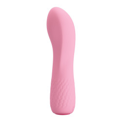 12 Fonksiyonlu USB Şarjlı G-Spot Vibratör - Alice (Pembe)