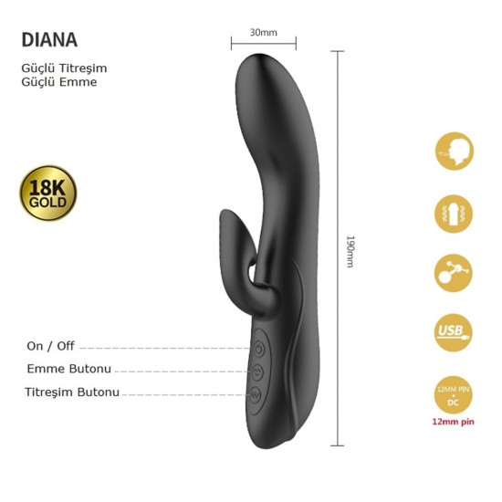 12 Parça Altın Siyah Çiftler Seti – Queen’s Luxury Collection