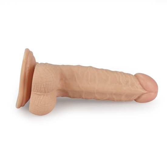 17 cm Realistik Vantuzlu Anal Vajinal Dildo Penis