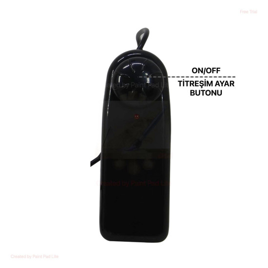 17,5 cm Belden Bağlamalı İçi Boş Titreşimli Strapon Melez Penis - Stark