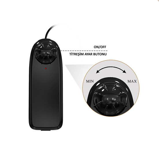 19,4 cm Belden Bağlamalı Çift Katmanlı Gerçekçi Titreşimli Dildo Vibratör Penis – Zebulon