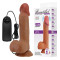20,6 cm Melez Realistik Titreşimli Vantuzlu Dildo – Catoblepas