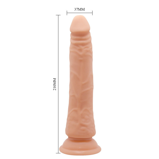 21 cm Kıkırdak Yapılı Realistik Belden Bağlamalı Dildo Seti