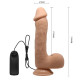 22,2 cm Titreşimli Realistik Vantuzlu Dildo Penis - Johnson