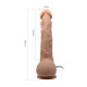 24 cm Titreşimli Realistik Vantuzlu Dildo Penis - Jason