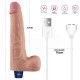 25.3 cm USB Şarjlı Yeni Nesil Realistik Titreşimli Ten Dildo Penis
