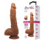 25,2 cm Realistik Vantuzlu Melez Dildo Penis - Jason