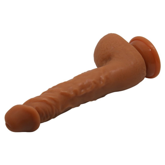 25,2 cm Realistik Vantuzlu Melez Dildo Penis - Jason