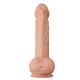 Belden Bağlamalı 26 cm Gerçekçi Kalın Dildo Penis - Bergrisi