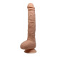 28 cm Büyük Boy Realistik Vantuzlu Dildo Penis - Dick