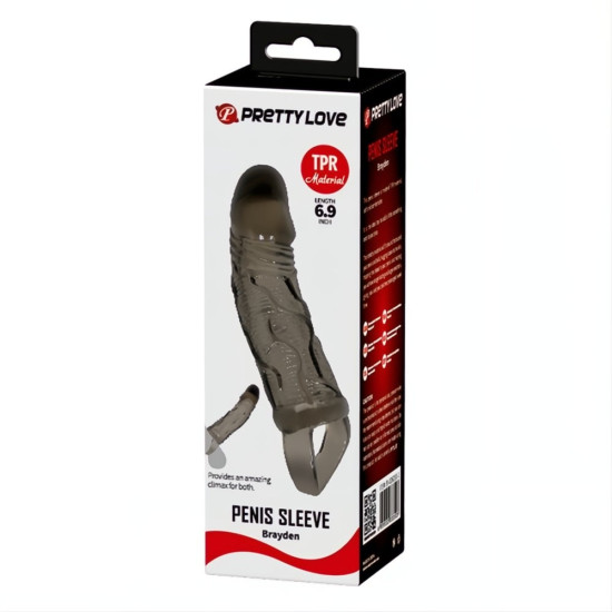 3 cm Dolgulu Penis Kılıfı Zenci