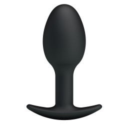 8,4 cm Bilyeli Silikon Anal Plug