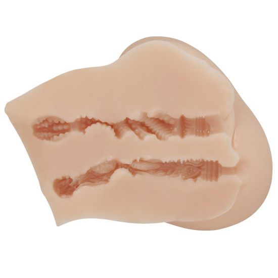 Bayan Kalça Vajina Anal Titreşimli Ten Mastürbatör - Luna