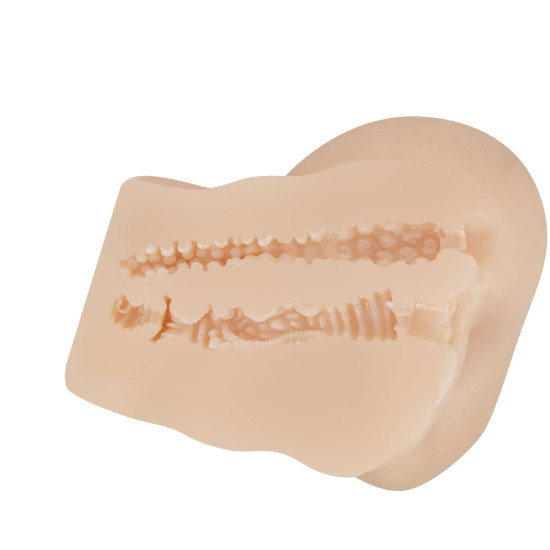 Bayan Kalça Vajina Anal Titreşimli Ten Rengi Mastürbatör - Hailey