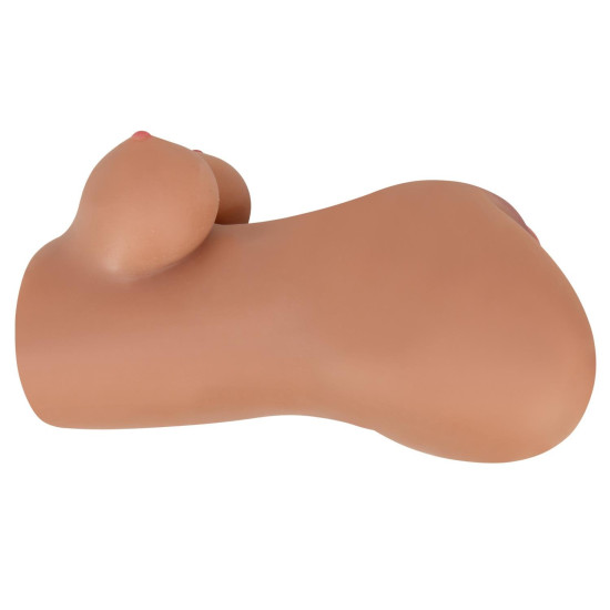 Büyük Göğüslü Realistik Suni Vajina Anal Mastürbatör Melez - Hannah