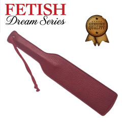 Fetiş Deri BDSM Şaplak Tokmak – Kırmızı