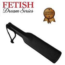 Fetiş Deri BDSM Şaplak Tokmak –  Siyah