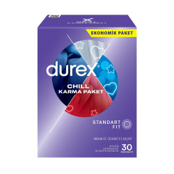 Durex Chill 30'lu Karma Prezervatif
