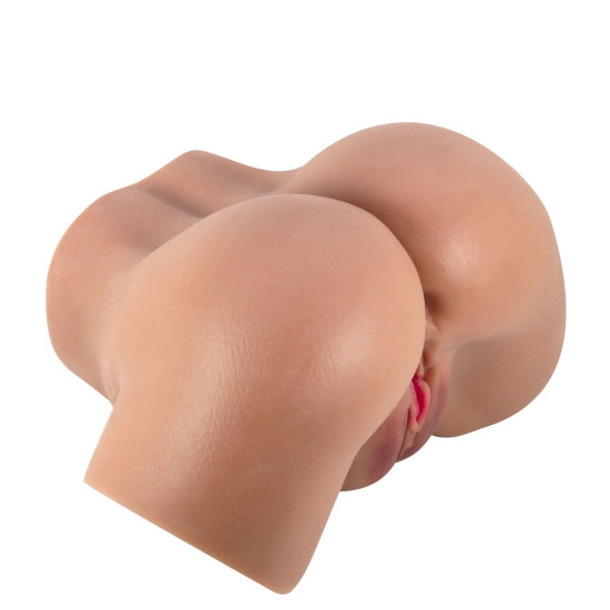 Bayan Kalça Vajina Anal Titreşimli Melez Mastürbatör - Hailey