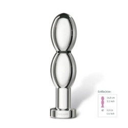 Mystim O Thello Çelik Anal ve Vajinal Elektirik Şoklu Dildo