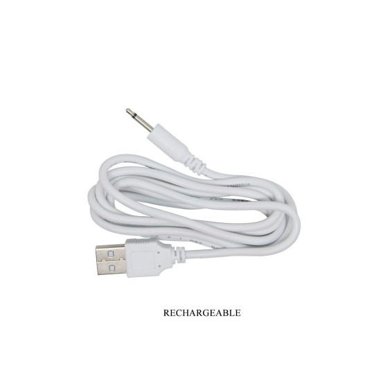 USB Şarjlı 30 Titreşim Modlu Silikon Masaj Wand Vibratör - Gladys