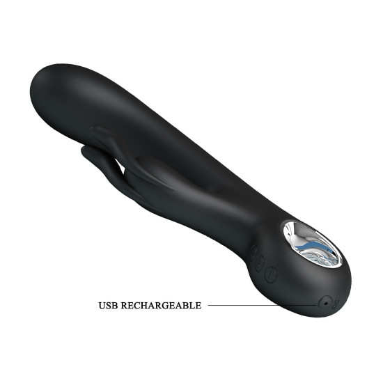 USB Şarjlı 7 Titreşim Modlu ve Isıtma Fonksiyonlu Rabbit Vibratör - Carina